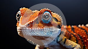 Gekko gecko, the tokay gecko lizard